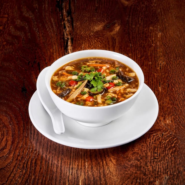 Hot & Sour Soup.
