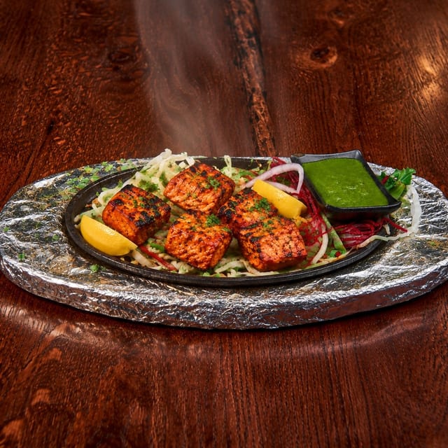 Tandoori Salmon Tikka.