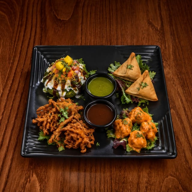 Vegetarian Appetizer Platter.