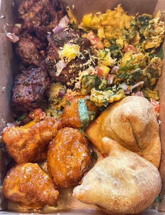 Non-Vegetarian Appetizer Platter.