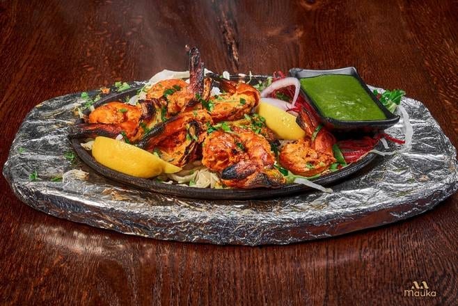 Tandoori Lobster & Shrimps.