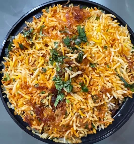 Lamb Biryani.